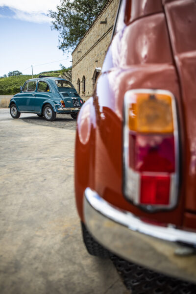 Vintage Fiat 500 tour